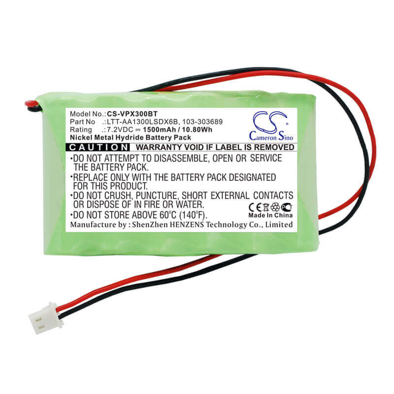 Ni-MH, Alarm Battery For Visonic, Powermaster 30 Control Panel, Powermax Complete Control Panel, 7.2v, 1500mah - 10.80wh Alarm System Cameron Sino Technology Limited