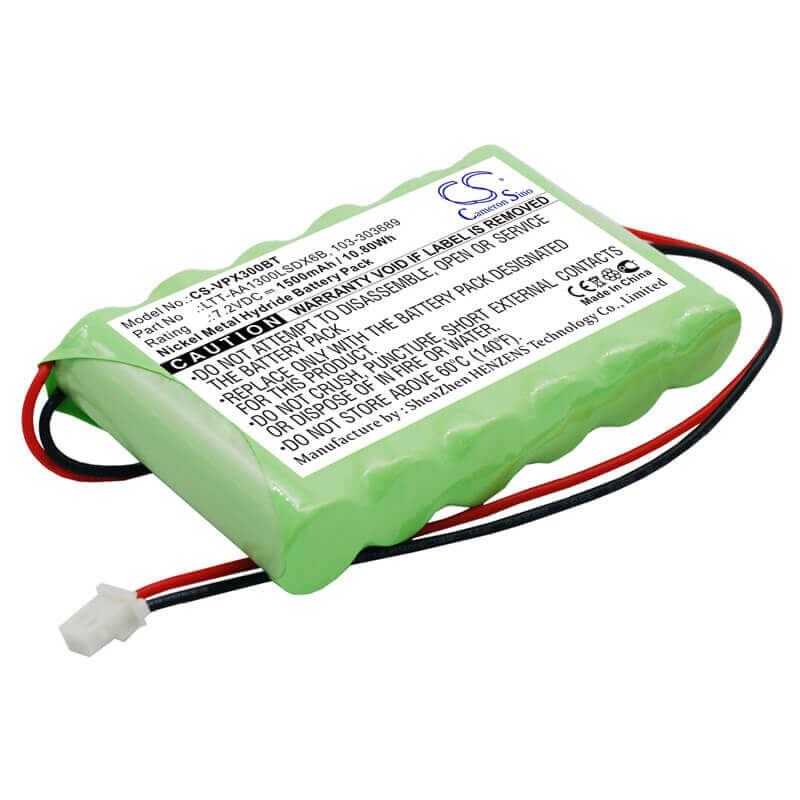 Ni-MH, Alarm Battery For Visonic, Powermaster 30 Control Panel, Powermax Complete Control Panel, 7.2v, 1500mah - 10.80wh Alarm System Cameron Sino Technology Limited