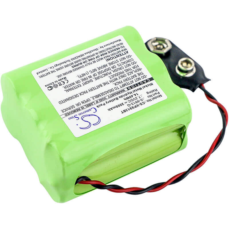 Ni-MH, Alarm Battery For Visonic, Powermax 7.2v, 2000mah - 14.40wh Alarm System Cameron Sino Technology Limited