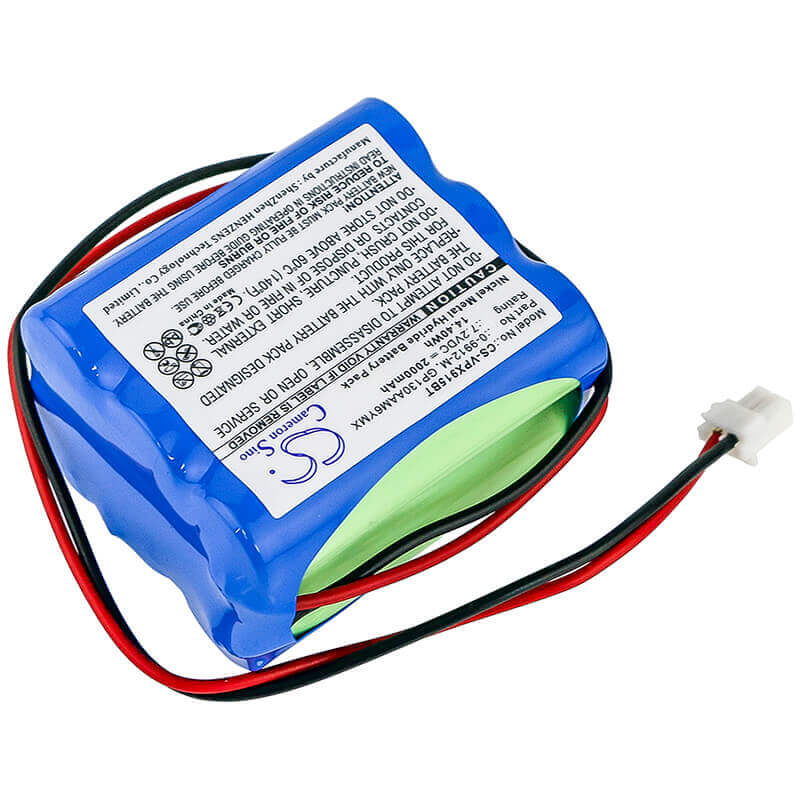 Ni-MH, Alarm Battery For Visonic, Powermax Plus, Powermax+ 7.2v, 2000mah - 14.40wh Alarm System Cameron Sino Technology Limited
