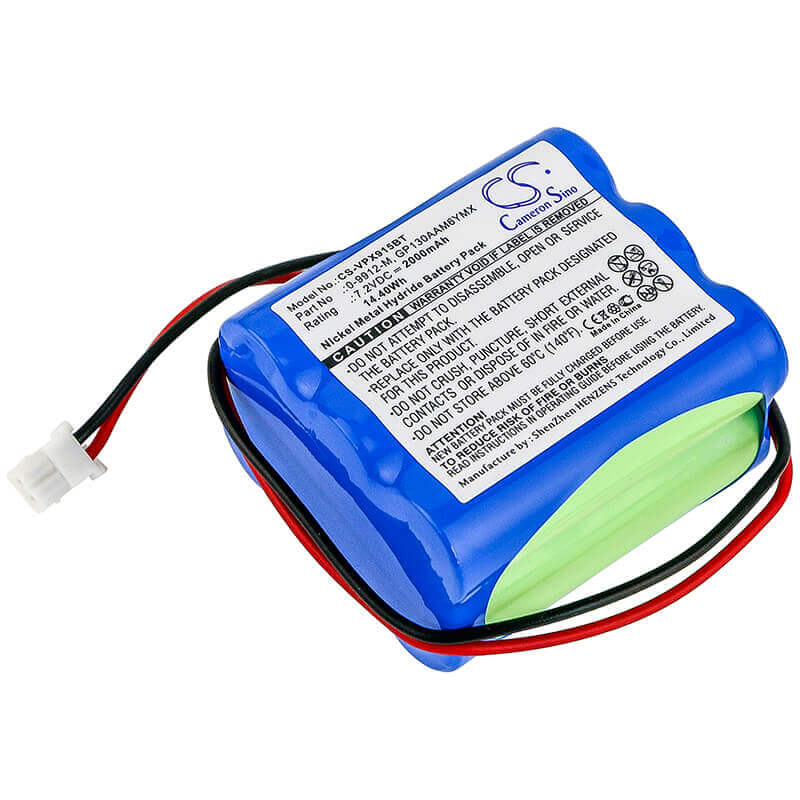 Ni-MH, Alarm Battery For Visonic, Powermax Plus, Powermax+ 7.2v, 2000mah - 14.40wh Alarm System Cameron Sino Technology Limited