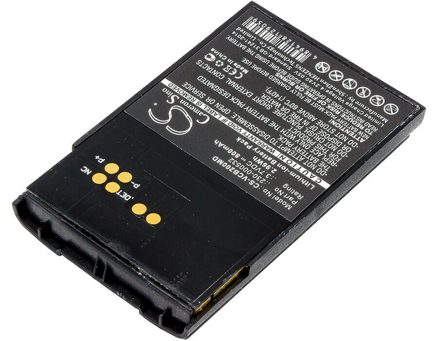 3.7V, Li-ion, 800mAh, Medical battery fits Vocera, 230-000532, Communications Badge B1000, Communications Badge B2000, 2.96Wh Medical Cameron Sino Technology Limited (Medical)