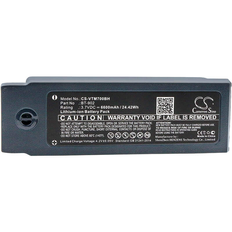 Barcode Scanner Battery For Vocollect, A700, A710, A720 3.7v, 6600mah - 24.42wh Barcode Scanner Cameron Sino Technology Limited