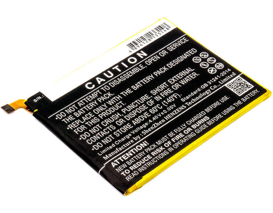 3.85V, Li-Polymer, 3000mAh, SmartPhone battery fits Zte, Vodafone, Li3930t44p6h816437, Smart V8, Vfd 710, 11.55Wh Mobile, SmartPhone Cameron Sino Technology Limited (Smartphone)