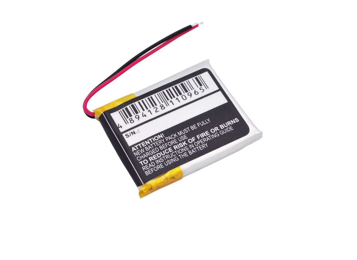 3,7V, Li-Polymer, 270mAh, batterie GPS compatible avec Voice Caddie, Gn452528, Vc200, Vc200 Voice, 1Wh GPS, Navigator Cameron Sino Technology Limited