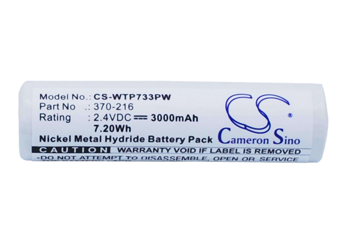 2.4V, Ni-MH, 3000mAh, Soldering Tools battery fits Wahl, 00040-100, 7500, 7700, 7.2Wh Soldering Tools Cameron Sino Technology Limited
