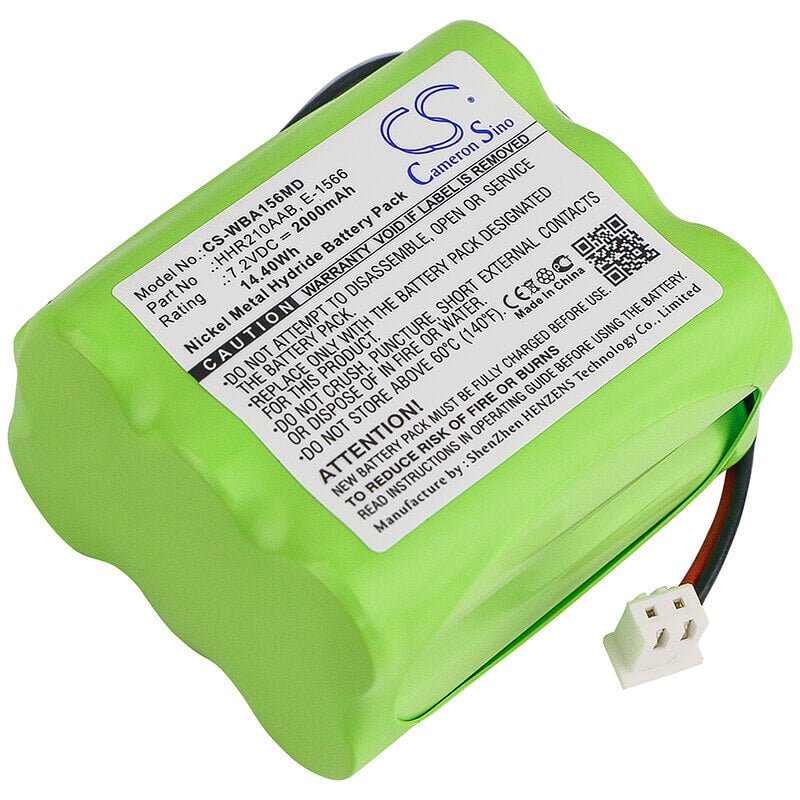 7.2V, Ni-MH, 2000mAh, Batterie médicale compatible avec Weighing, 88889009, Baby Baby One Wunder, Bedscale Baby One Abilanx, 14.40Wh Medical Cameron Sino Technology Limited (Médical)