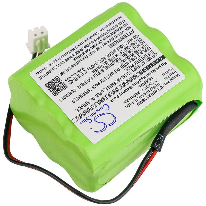 7.2V, Ni-MH, 2000mAh, Batterie médicale compatible avec Weighing, 88889009, Baby Baby One Wunder, Bedscale Baby One Abilanx, 14.40Wh Medical Cameron Sino Technology Limited (Médical)