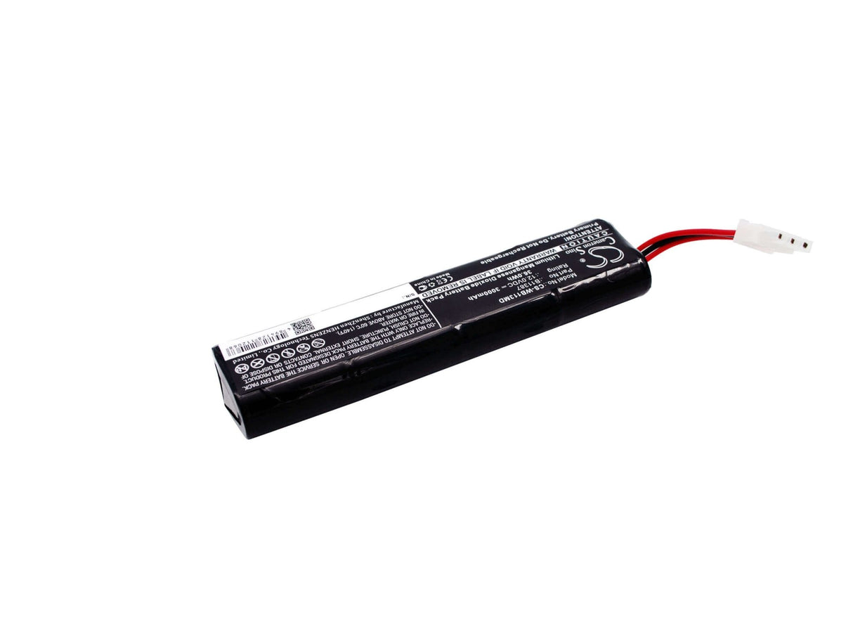 12.0V, Li-MnO2, 3000mAh, Medical battery fits Grason Stadler, Schiller America, Mrl, Medical Research, Welch-allyn, 1852, Aed 10 Jump Start, 36.00Wh Medical Cameron Sino Technology Limited (Medical)