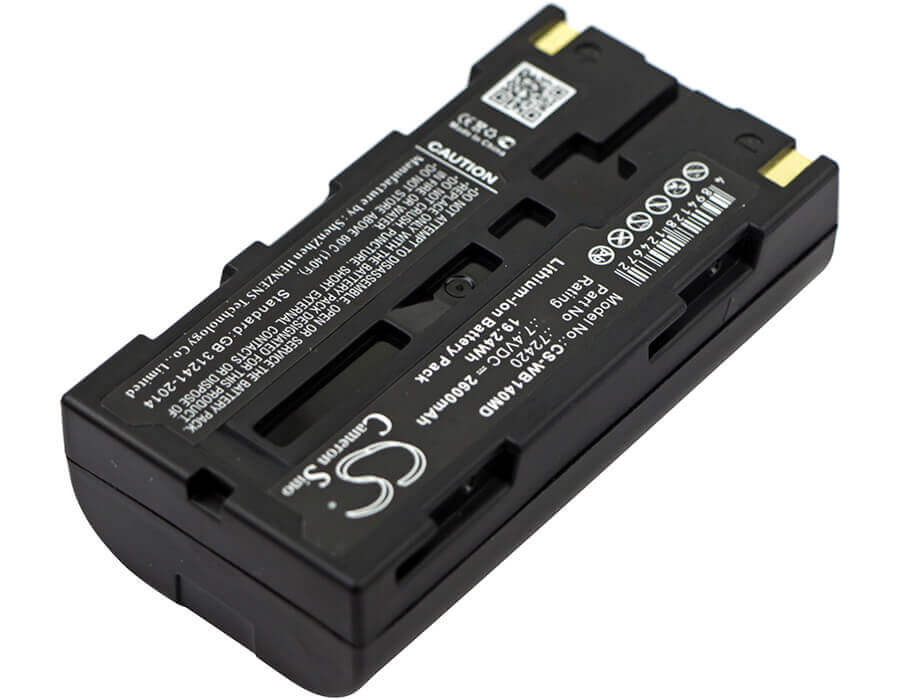 7.4V, Li-ion, 2600mAh, Medical battery fits Welch-allyn, 72420, 14001, 14011, 19.24Wh Medical Cameron Sino Technology Limited (Medical)