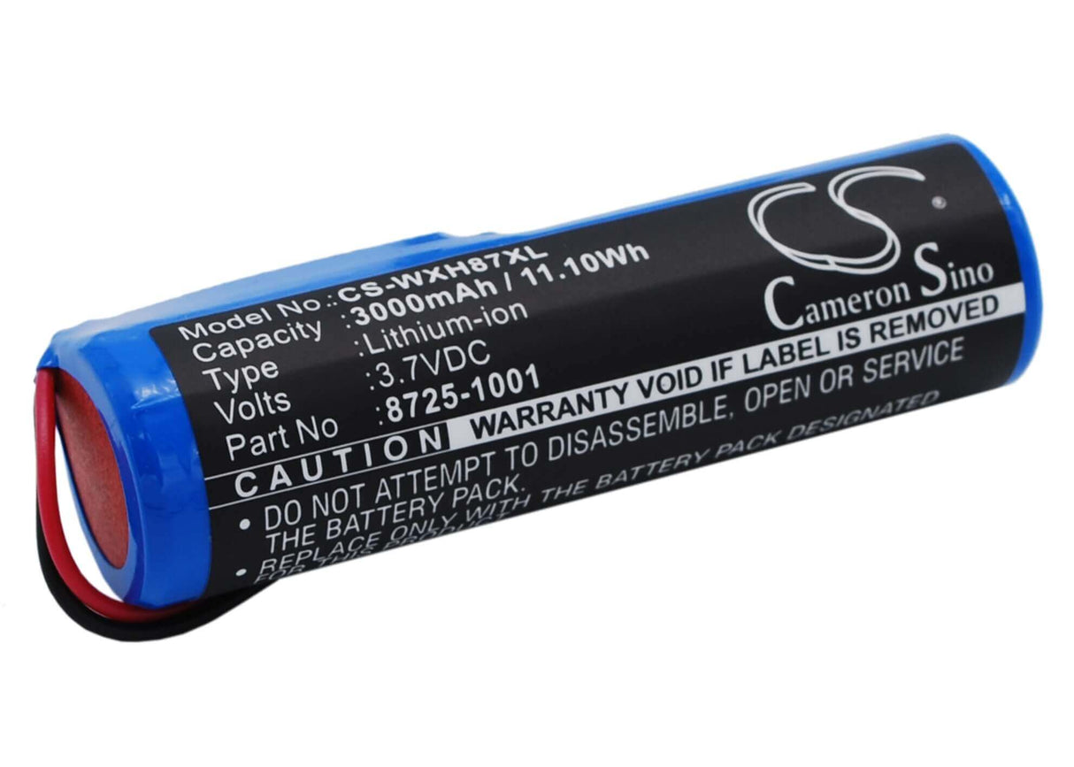 3.7V, Li-ion, 3000mAh, Shaver battery fits Wella, 8725-1001, Eclipse Clipper, 11.1Wh Shaver Cameron Sino Technology Limited