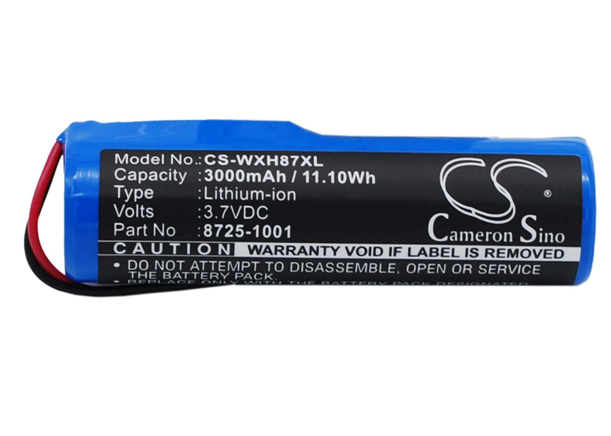 3.7V, Li-ion, 3000mAh, Shaver battery fits Wella, 8725-1001, Eclipse Clipper, 11.1Wh Shaver Cameron Sino Technology Limited