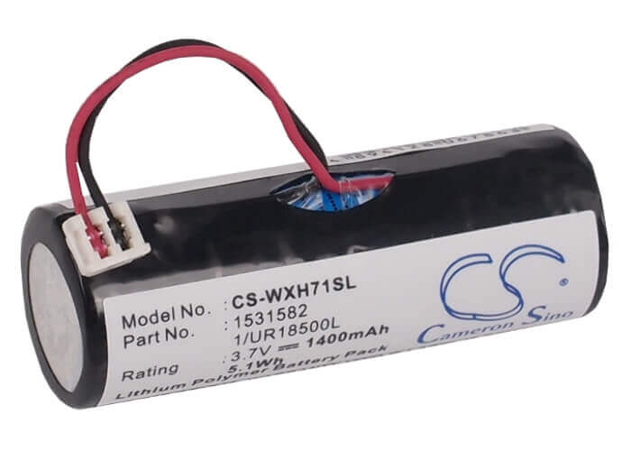 3.7V, Li-ion, 1400mAh, Shaver battery fits Wella, 1/ur18500l, Xpert Hs71, Xpert Hs71 Profi, 5.18Wh Shaver Cameron Sino Technology Limited