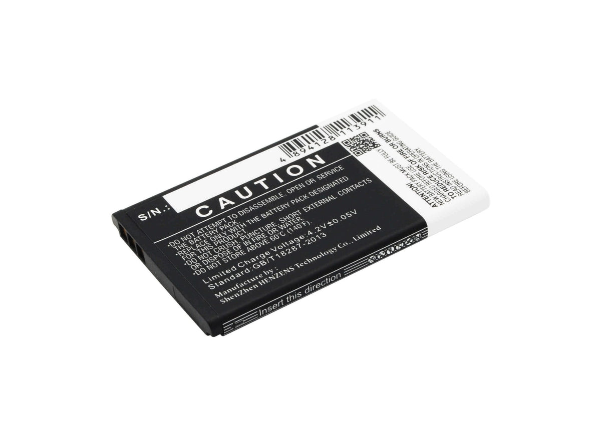 3,7V, Li-ion, 900mAh, batterie de smartphone compatible avec Wiko, Duelle, Duelle, 3,33Wh Mobile, Smartphone Cameron Sino Technology Limited (Smartphone)