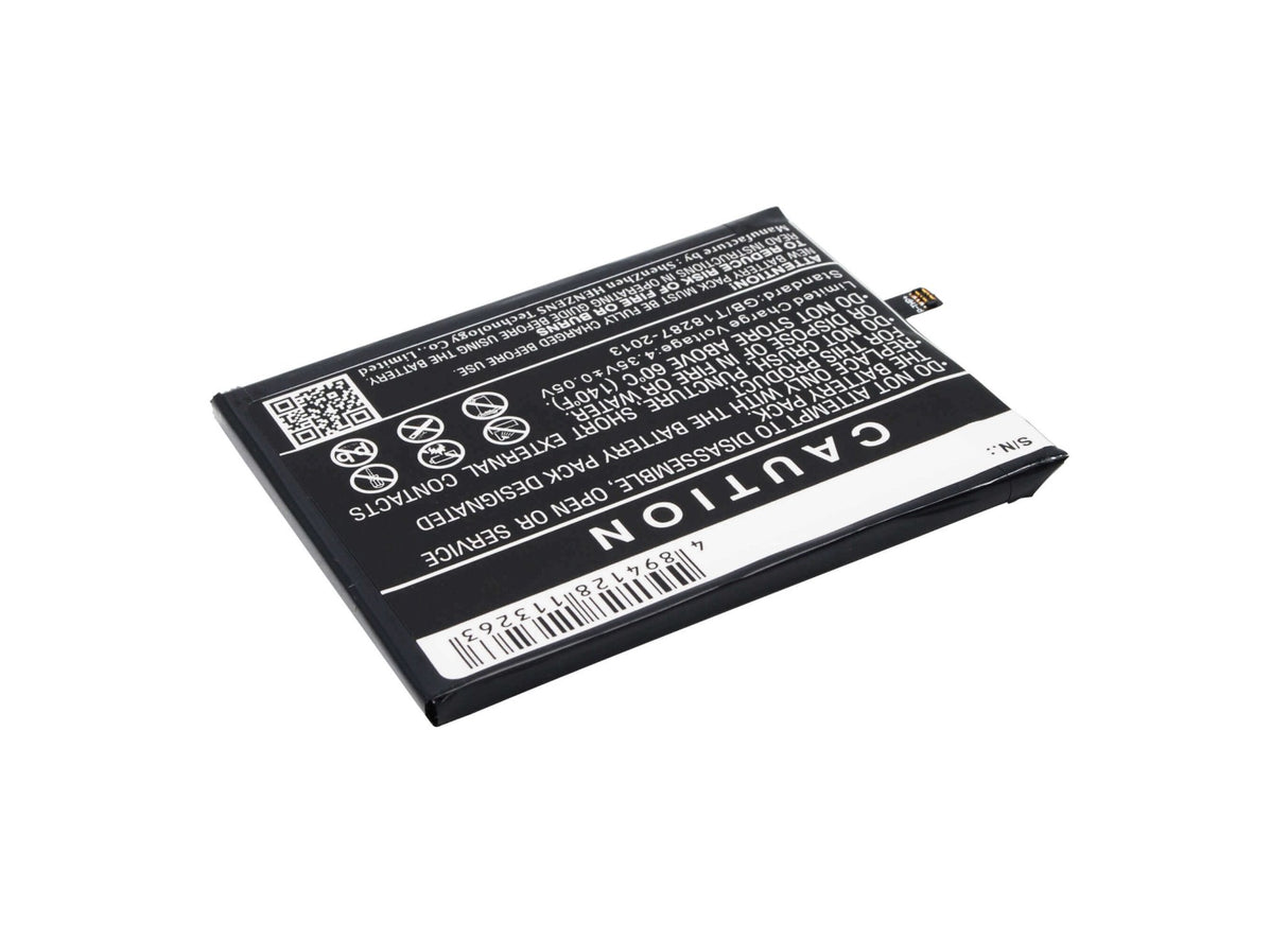3.8V, Li-Polymer, 3000mAh, batterie pour smartphone compatible avec Wiko, Tlp15j15, Fever, Fever 4g, 11.4Wh Mobile, Smartphone Cameron Sino Technology Limited (Smartphone)