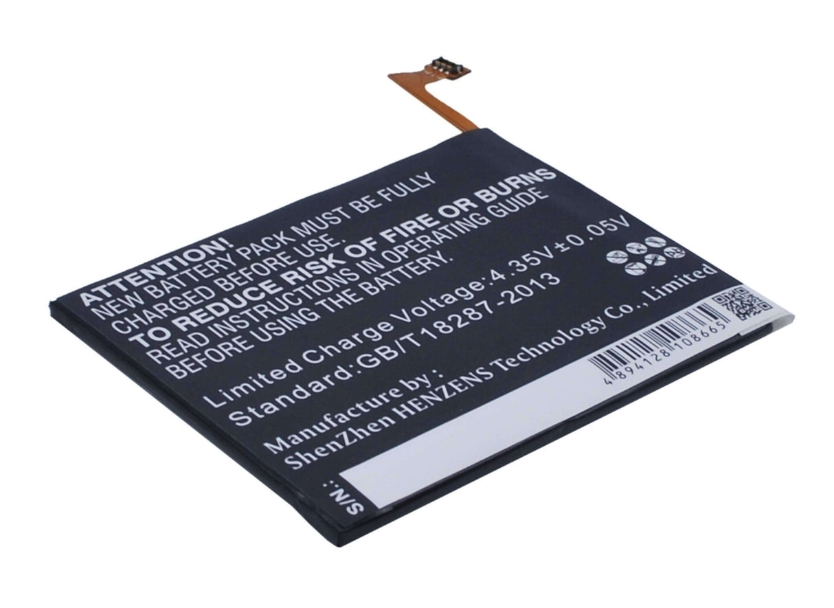 3.8V, Li-Polymer, 2000mAh, Batterie de smartphone compatible avec Wiko, Tle14i14, Getaway, 7.6Wh Mobile, SmartPhone Cameron Sino Technology Limited (Smartphone)