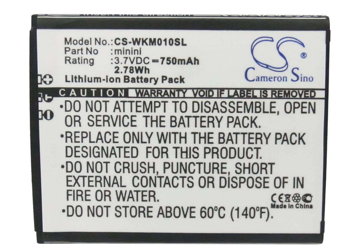 3.7V, Li-ion, 750mAh, batterie de smartphone compatible avec Blu, Wiko, C49390590l, Spark, Spark S130, 2.78Wh Mobile, SmartPhone Cameron Sino Technology Limited (Smartphone)