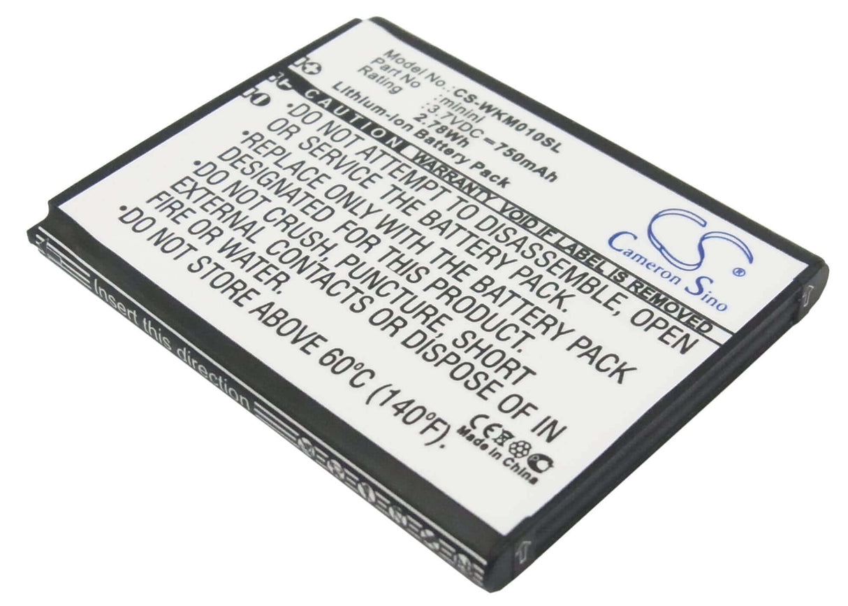 3.7V, Li-ion, 750mAh, batterie de smartphone compatible avec Blu, Wiko, C49390590l, Spark, Spark S130, 2.78Wh Mobile, SmartPhone Cameron Sino Technology Limited (Smartphone)