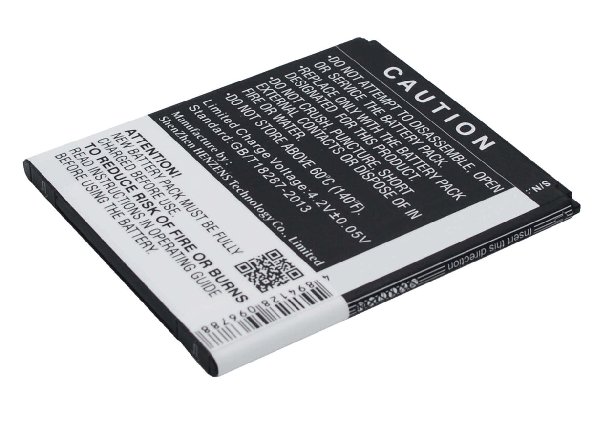 3.7V, Li-ion, 2000mAh, SmartPhone battery fits Wiko, Rainbow, Bloom, M172, 7.4Wh Mobile, SmartPhone Cameron Sino Technology Limited (Smartphone)