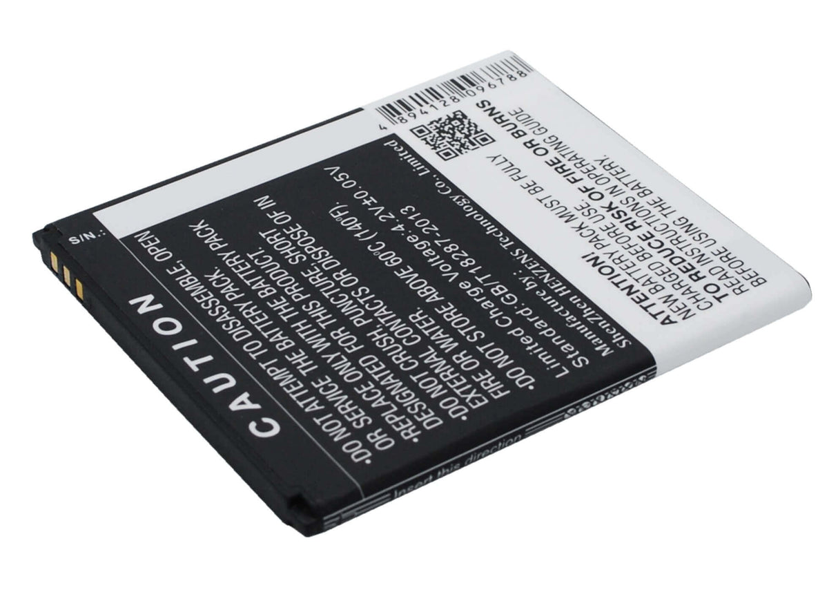 3.7V, Li-ion, 2000mAh, SmartPhone battery fits Wiko, Rainbow, Bloom, M172, 7.4Wh Mobile, SmartPhone Cameron Sino Technology Limited (Smartphone)