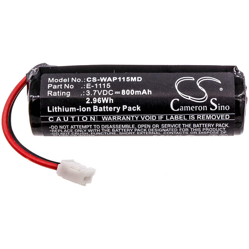 3.7V, Li-ion, 800mAh, Medical battery fits Woodpecker, E-1115, Dental Apex Locator Woodpex Ii, Led-e Curing Light, 2.96Wh Medical Cameron Sino Technology Limited (Medical)