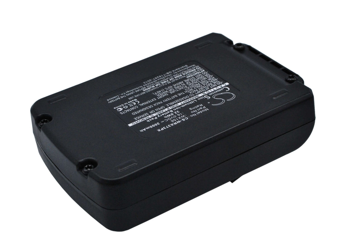 16.0V, Li-ion, 2000mAh, Power Tools battery fits Worx, Wa3527, Brushless Impact 20v Max Drill, Wa3527, 32Wh Power Tools Cameron Sino Technology Limited (Power Tools)