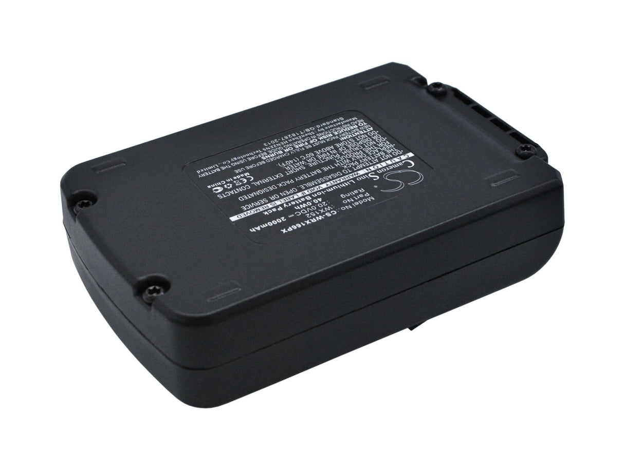 20,0V, Li-ion, 2000mAh, batterie d'outils électriques compatible avec Worx, Wx152, Wa3528, Wa3551.1, 40Wh Outils électriques Cameron Sino Technology Limited (Outils électriques)