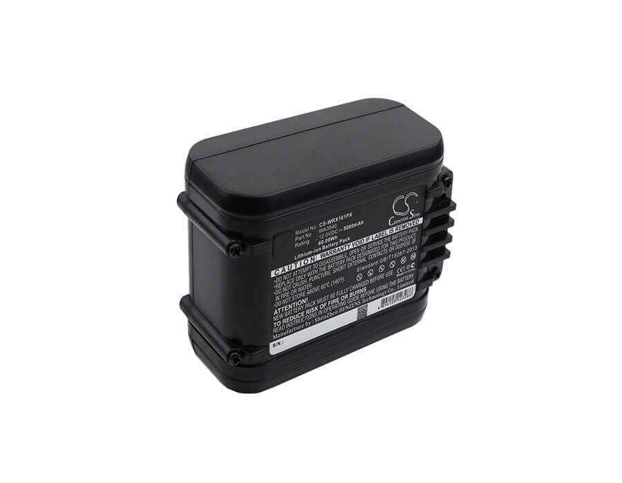 12.0V, Li-ion, 5000mAh, Power Tools battery fits Worx, Wa3540, Wu137, Wu161, 60Wh Power Tools Cameron Sino Technology Limited (Power Tools)