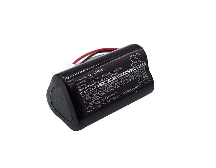 3.6V, Ni-MH, 2000mAh, Batterie d'équipement compatible avec X-rite, E15-31, E15-31, E15-31 Shade Vision, 7.2Wh Équipement, Enquête, Test Cameron Sino Technology Limited