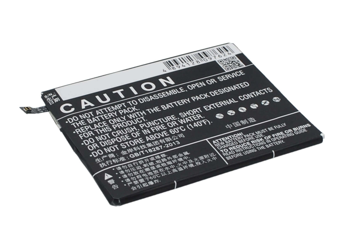3.8V, Li-Polymer, 3000mAh, SmartPhone battery fits Xiaomi, Bm21, Libra, Mi Note, 11.4Wh Mobile, SmartPhone Cameron Sino Technology Limited (Smartphone)