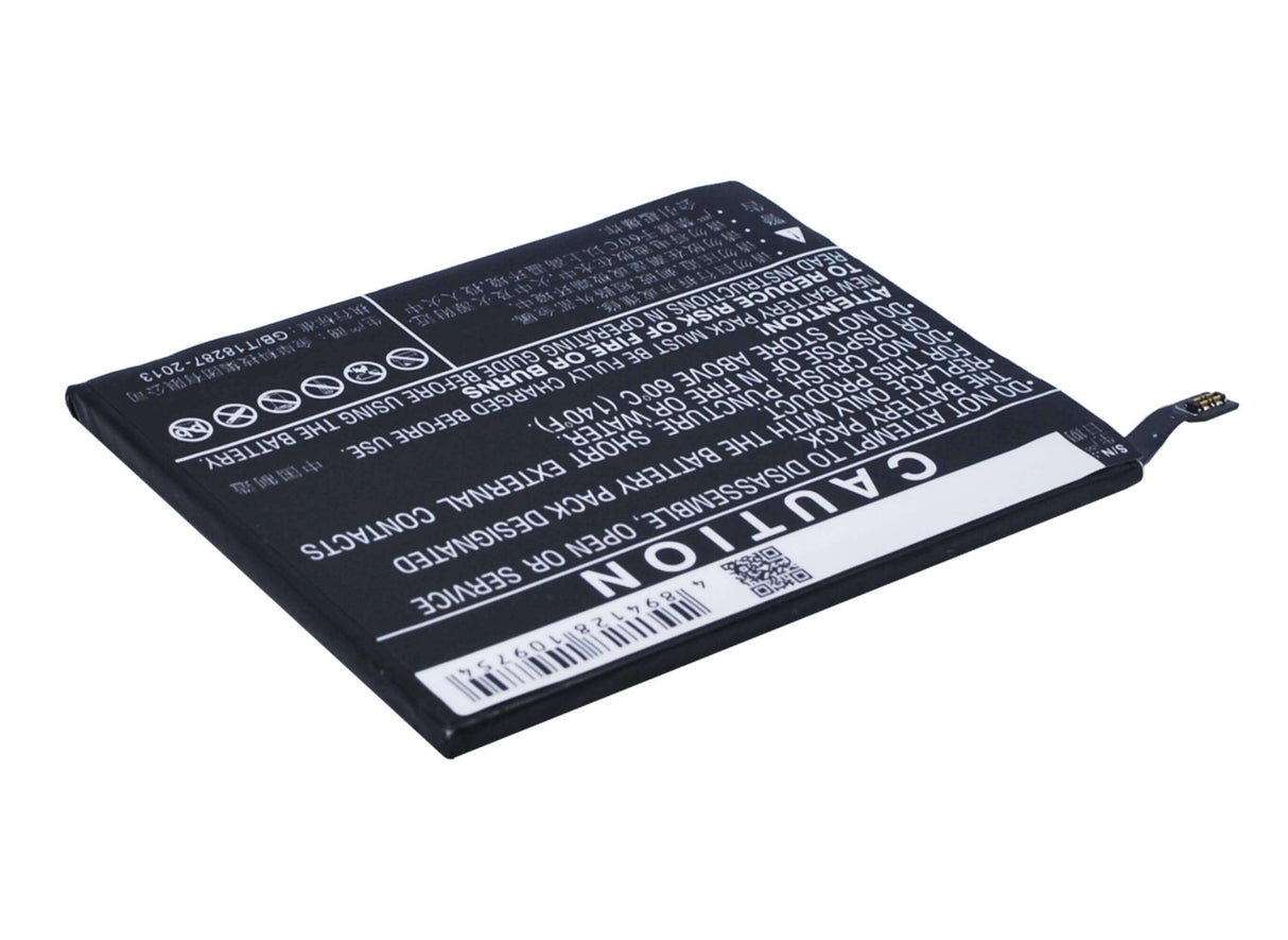 3.85V, Li-Polymer, 3000mAh, SmartPhone battery fits Xiaomi, Bm34, Mi Note Pro, 11.55Wh Mobile, SmartPhone Cameron Sino Technology Limited (Smartphone)