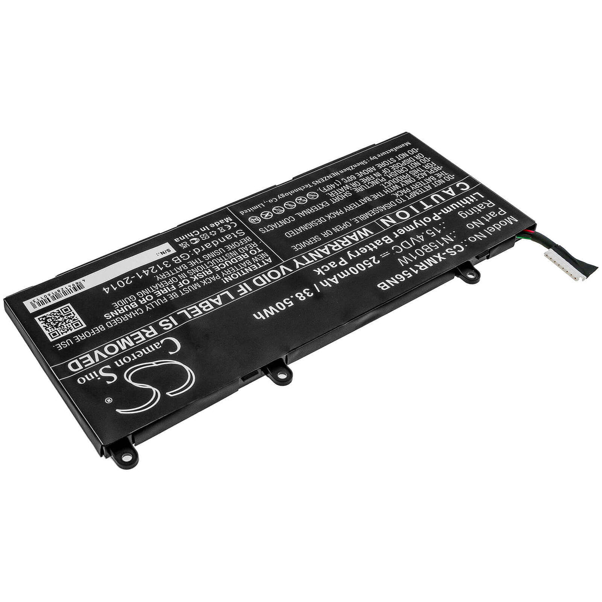 Battery For Xiaomi, Mi Ruby 15.6 15.4v, 2500mah - 38.50wh Notebook, Laptop Cameron Sino Technology Limited