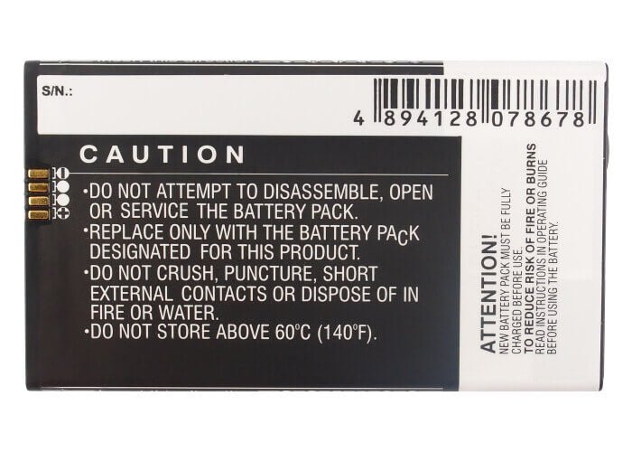 3,7V, Li-ion, 2050mAh, Batterie de smartphone compatible avec Xiaomi, Bm20, 2s, M2, 7,59Wh Mobile, Smartphone Cameron Sino Technology Limited (Smartphone)