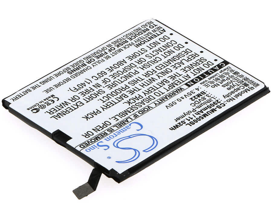 3.8V, Li-Polymer, 2900mAh, SmartPhone battery fits Xiaomi, Bm22, Gemini, Mi5, 11.02Wh Mobile, SmartPhone Cameron Sino Technology Limited (Smartphone)