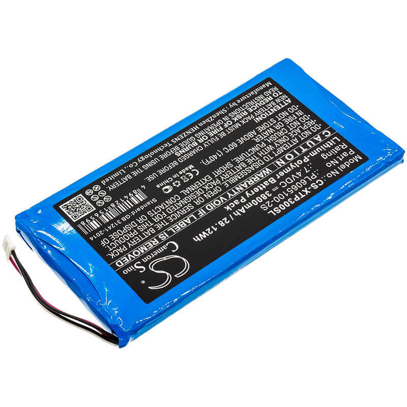 7.4V, Li-Polymer, 3800mAh, Diagnostic Scanner battery fits Xtool, Pl6065100-2s, Ez300 Pro, I80 Pad, 28.12Wh Diagnostic Scanner Cameron Sino Technology Limited