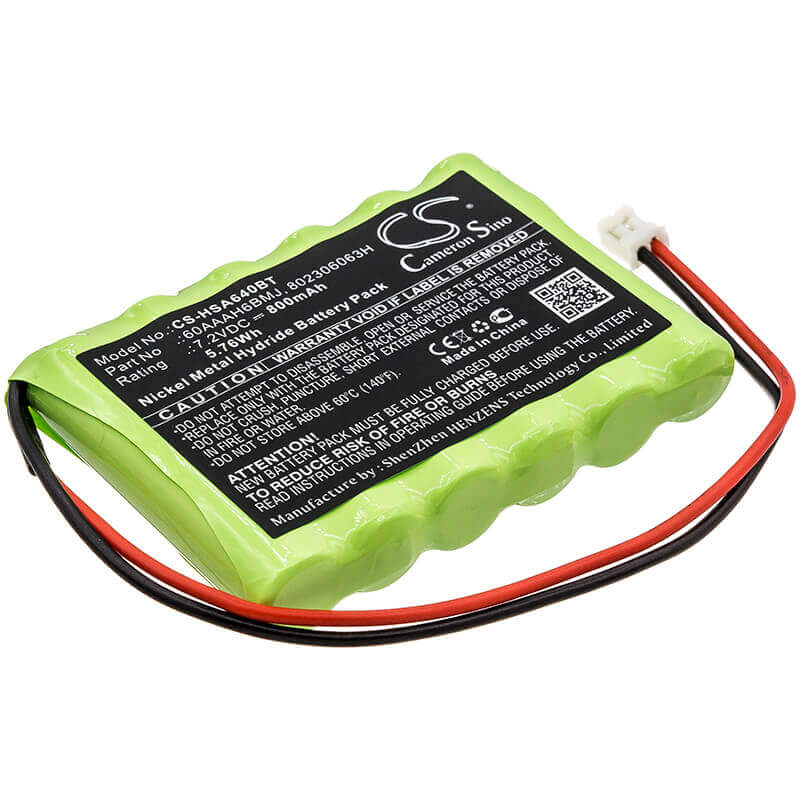 Ni-MH, Alarm Battery For Yale, Easy Ai, Easy Ef, Easy Fit 7.2v, 800mah - 5.76wh Alarm System Cameron Sino Technology Limited