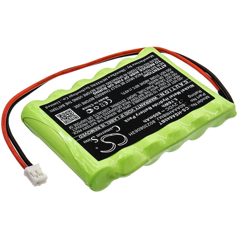 Ni-MH, Alarm Battery For Yale, Easy Ai, Easy Ef, Easy Fit 7.2v, 800mah - 5.76wh Alarm System Cameron Sino Technology Limited