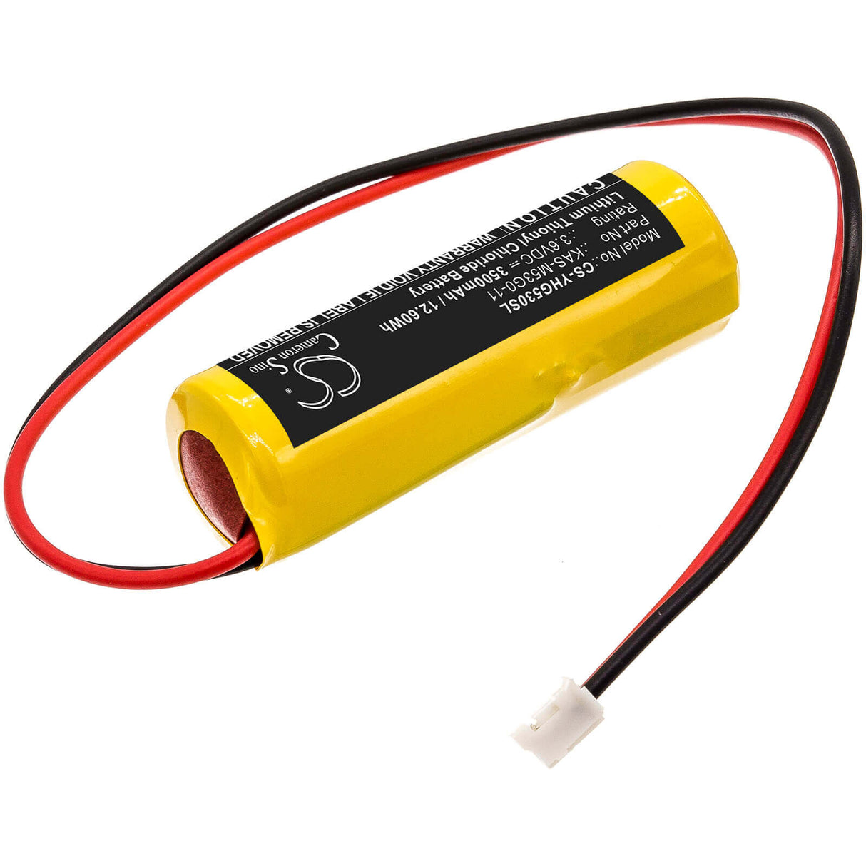 PLC Battery for Yamaha, Kas-m53g0-10 3.6v, 3500mah - 12.60wh PLC Cameron Sino Technology Limited