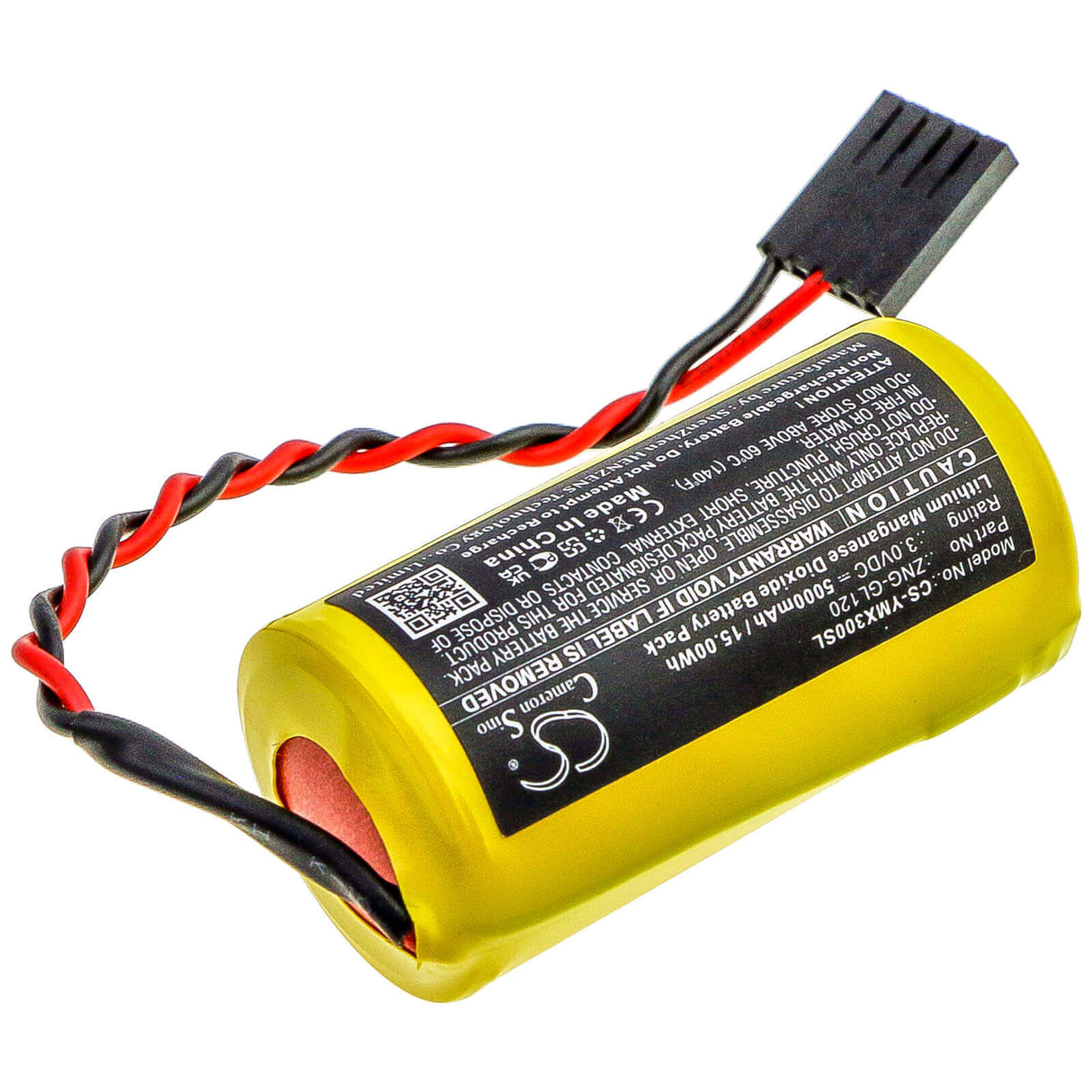 PLC Battery for Yaskawa, Yasnac Mx3 3v, 5000mah - 15.00wh PLC Cameron Sino Technology Limited