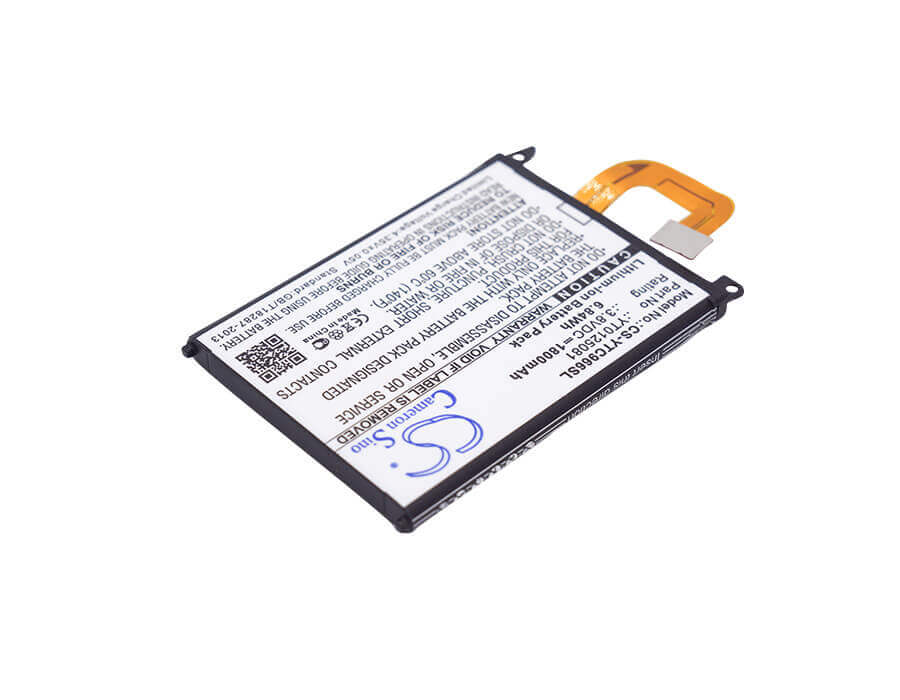 3.8V, Li-ion, 1800mAh, SmartPhone battery fits Yotaphone, Yt0125081, C9660, 6.84Wh Mobile, SmartPhone Cameron Sino Technology Limited (Smartphone)