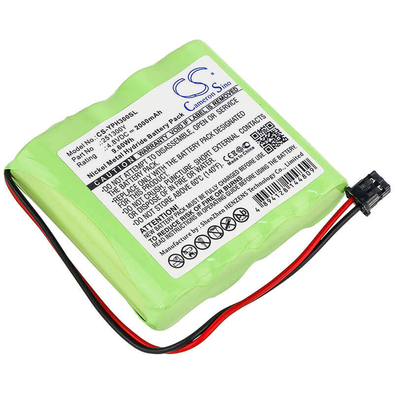 Batterie d'équipement pour Ysi, Photoflex Ph, 4.8v, 2000mah - 9.60wh Équipement, Enquête, Test Cameron Sino Technology Limited