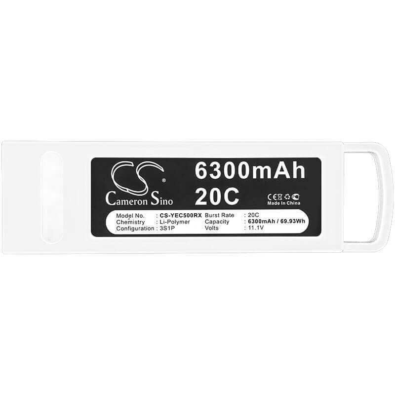 Cameron Sino CS-YEC500RX 6300mAh 11.1V Li-Polymer Drone Battery for YUNEEC Q500 Series Drones Cameron Sino Technology Limited