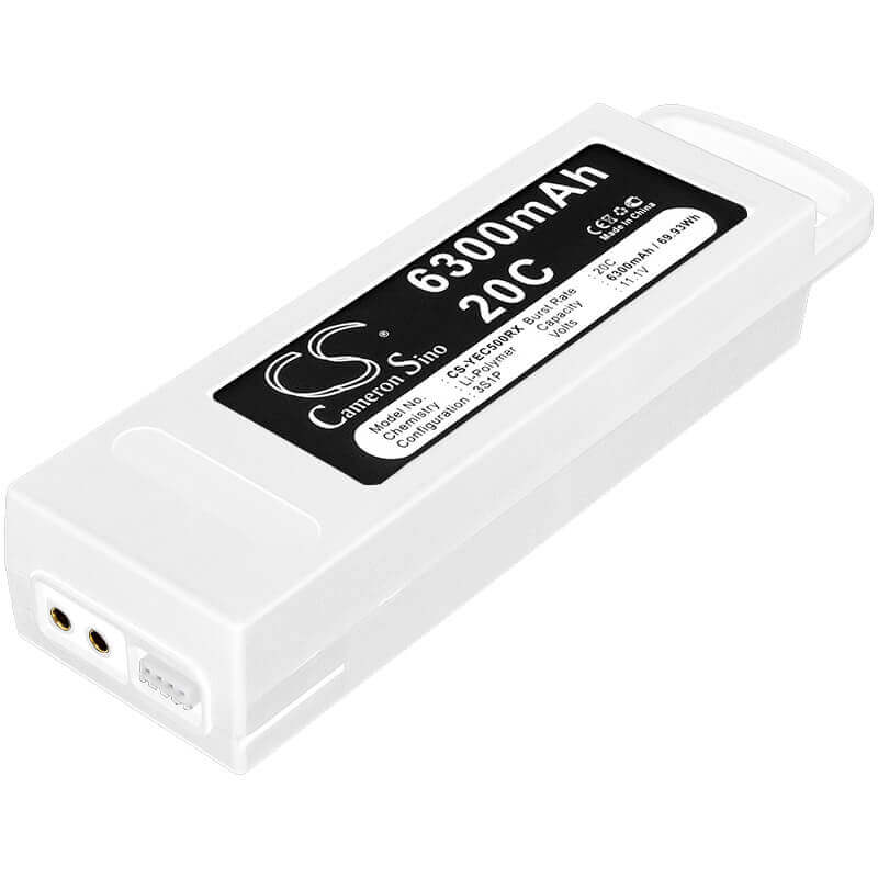 Cameron Sino CS-YEC500RX 6300mAh 11.1V Li-Polymer Drone Battery for YUNEEC Q500 Series Drones Cameron Sino Technology Limited