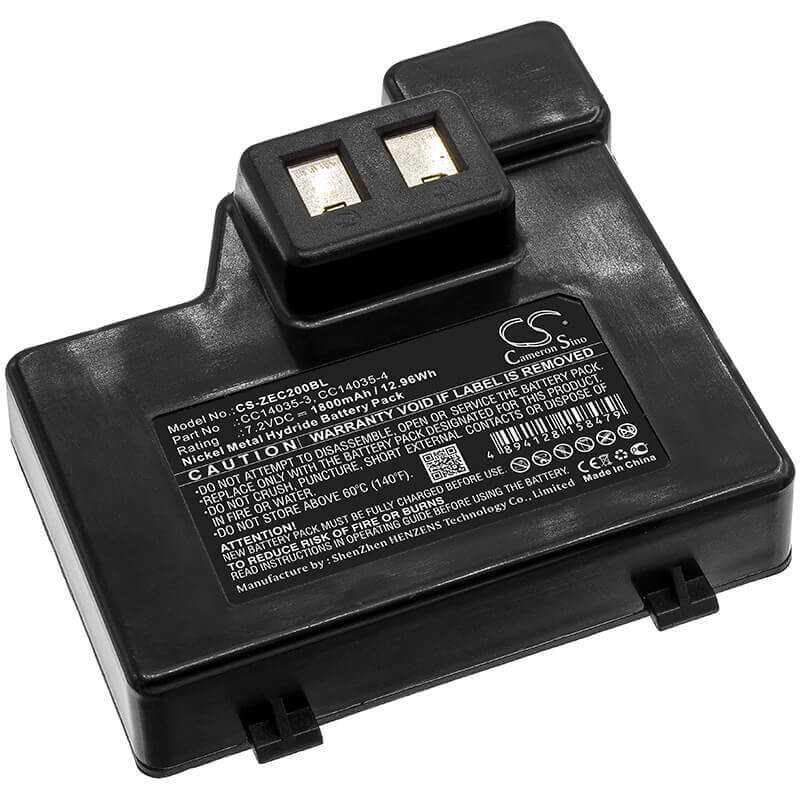 7.2V, Ni-MH, 1800mAh, Portable Printer battery fits Zebra, Cc14035-3, Cameo 2, 12.96Wh Portable Printer Cameron Sino Technology Limited