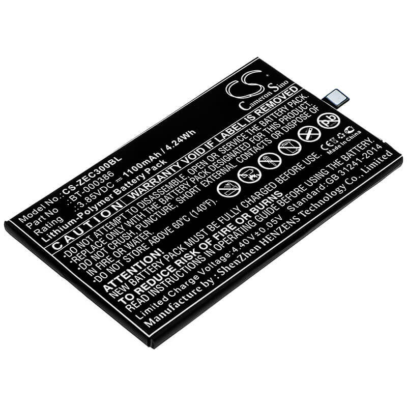 Barcode Scanner Battery For Zebra, Ec30 3.85v, 1100mah - 4.24wh Barcode Scanner Cameron Sino Technology Limited