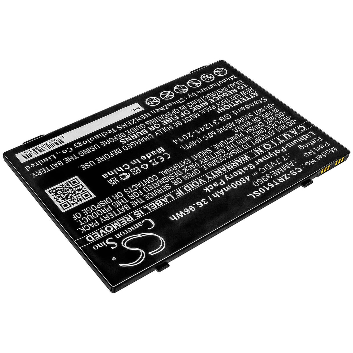 Battery For Zebra, Et51at, Et56bt 7.7v, 4800mah - 36.96wh Tablet Cameron Sino Technology Limited (Suspended)