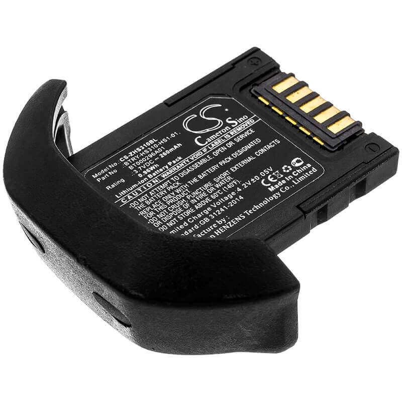 Barcode Scanner Battery For Zebra, Hs3100 3.7v, 260mah - 0.96wh Barcode Scanner Cameron Sino Technology Limited