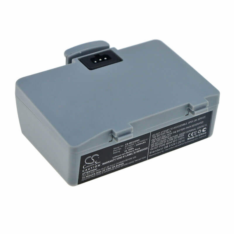 Barcode Scanner Battery For Zebra, Ql220, Ql220 Plus, Ql220+ 7.4v, 3400mah - 25.16wh Barcode Scanner Cameron Sino Technology Limited