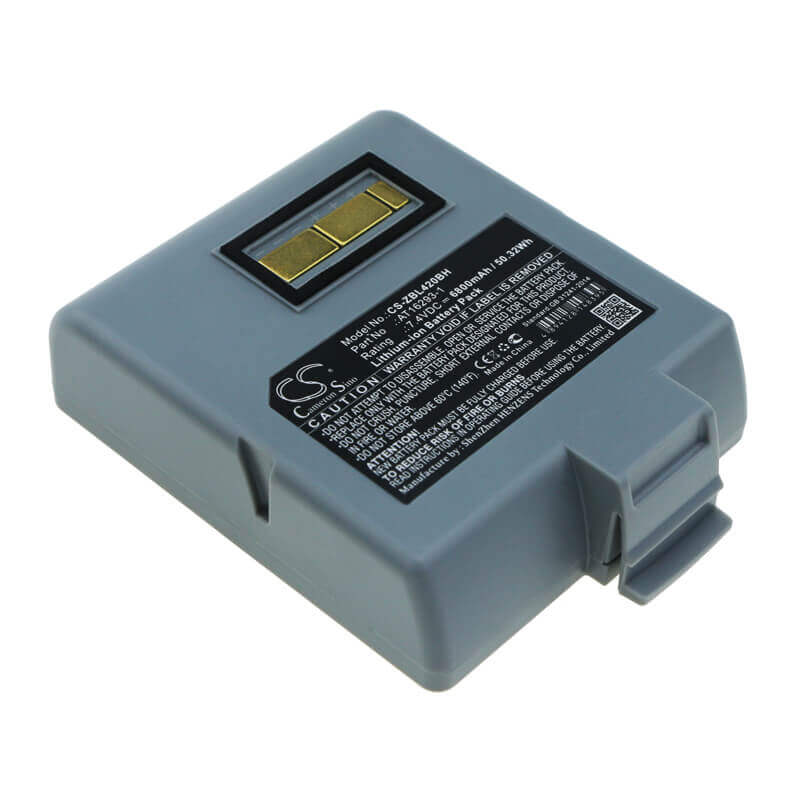 7.4V, Li-ion, 6800mAh, Portable Printer battery fits Zebra, At16293-1, Ql420, Ql420 Plus, 50.32Wh Portable Printer Cameron Sino Technology Limited