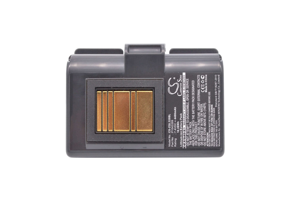 7.4V, Li-ion, 4400mAh, Portable Printer battery fits Zebra, At16004, Qln220, Qln220hc, 32.56Wh Portable Printer Cameron Sino Technology Limited